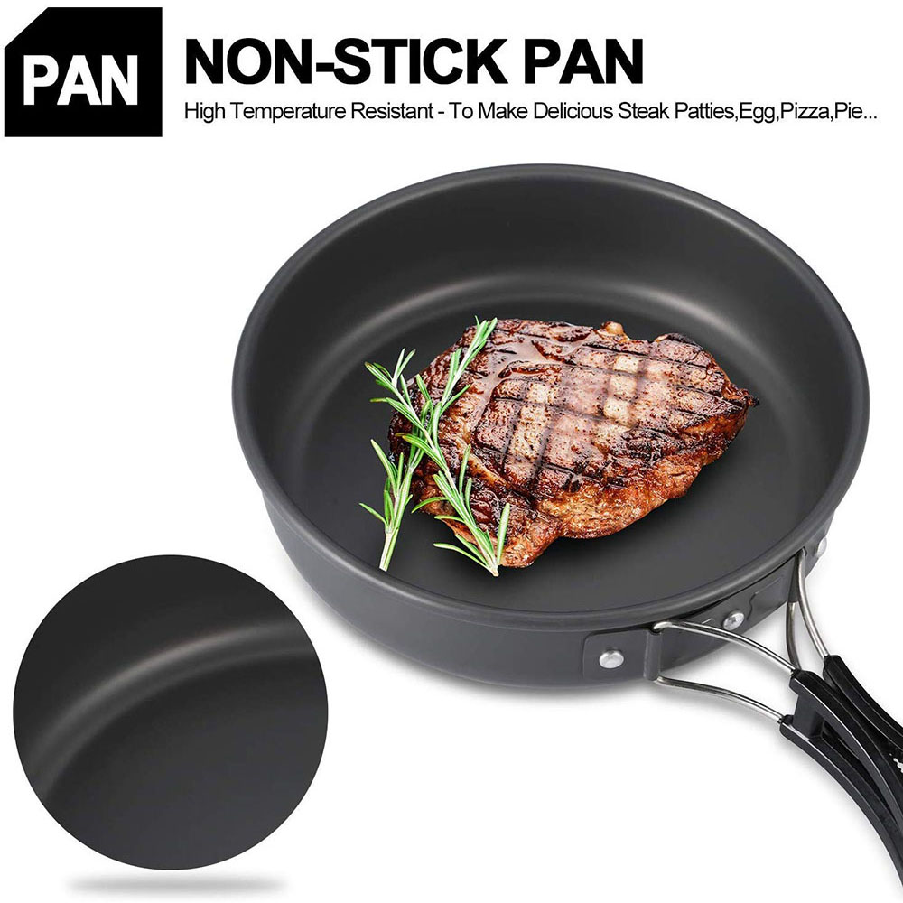 ชุดเครื่องครัวสำหรับตั้งแคมป์ก - Outdoor Camping Essentials บทวิจารณ์และราคา