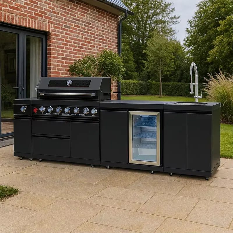 ชุดครัวกลางแจ้งสแตนเลส 304 แบบ - Outdoor Camping Kitchen With Sink บทวิจารณ์และราคา